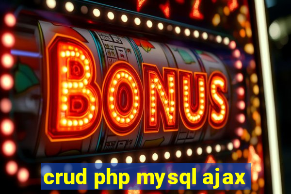 crud php mysql ajax